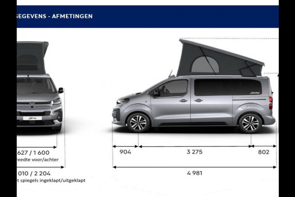 Citroën Holidays Holidays Camper | 2.0 BlueHDi 180 S&S EAT8