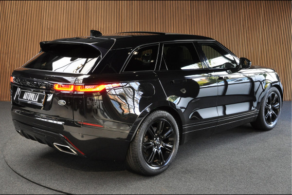 Land Rover Range Rover Velar 2.0 P300 Turbo AWD R-Dynamic SE Navi Leer Panoramadak PDC Meridian soundsysteem lektr. bedienbaar achterklep Climate Zwart hemelbekleding LM velgen