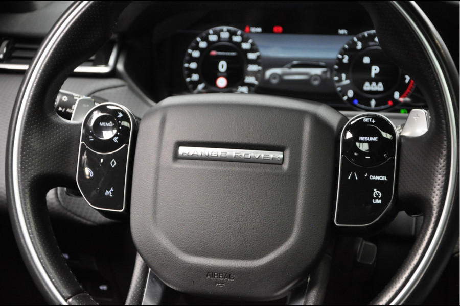 Land Rover Range Rover Velar 2.0 P300 Turbo AWD R-Dynamic SE Navi Leer Panoramadak PDC Meridian soundsysteem lektr. bedienbaar achterklep Climate Zwart hemelbekleding LM velgen