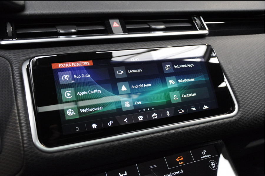 Land Rover Range Rover Velar 2.0 P300 Turbo AWD R-Dynamic SE Navi Leer Panoramadak PDC Meridian soundsysteem lektr. bedienbaar achterklep Climate Zwart hemelbekleding LM velgen