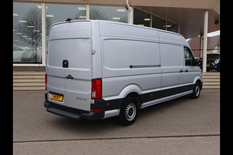 MAN TGE 35 3.140 AUT. L4H3 ZILVERGRIJS + CAMERA | APPLE CARPLAY | ANDROID AUTO | DAB | NAVIGATIE