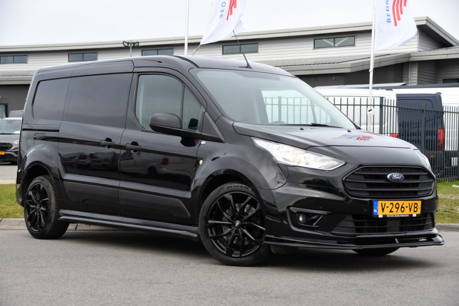 Ford Transit Connect 1.5 EcoBlue L2 Black Edition Cruise, 100pk, Trekhaak, Voorruit verwarming, Airco Sensoren, Uniek!