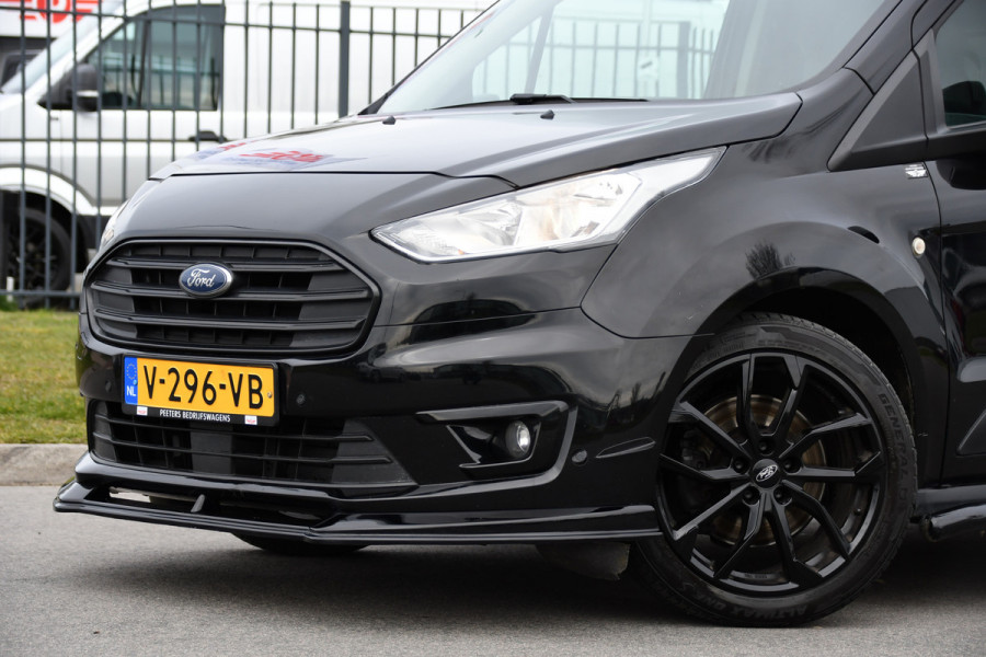 Ford Transit Connect 1.5 EcoBlue L2 Black Edition Cruise, 100pk, Trekhaak, Voorruit verwarming, Airco Sensoren, Uniek!