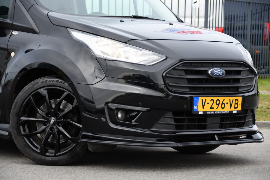 Ford Transit Connect 1.5 EcoBlue L2 Black Edition Cruise, 100pk, Trekhaak, Voorruit verwarming, Airco Sensoren, Uniek!