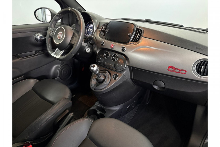Fiat 500 1.0 Hybrid Sport - Navi Apple/Android - Climate - Parkeerhulp - Org.NL
