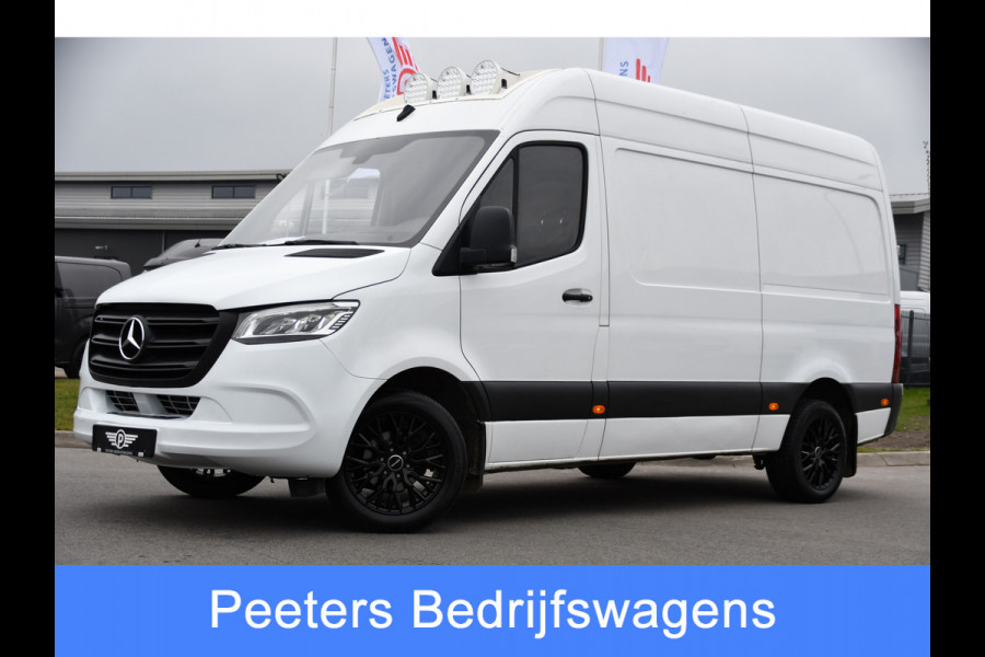 Mercedes-Benz Sprinter 316 2.2 CDI L2H2 Edition Camera, Cruise, Automaat, LED, Stoelverwarming, Standkachel, Carplay, 164pk, Trekhaak, Uniek!