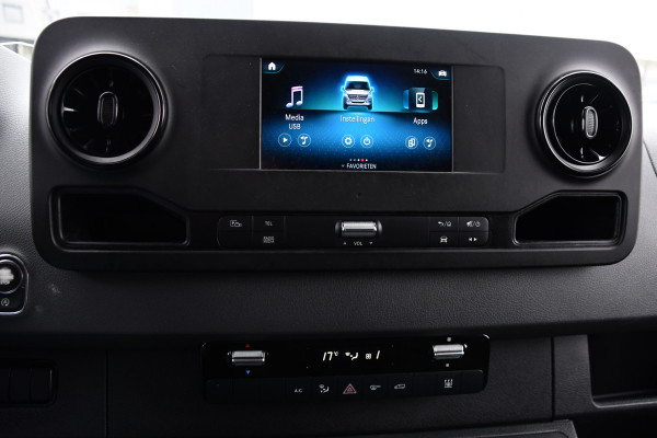 Mercedes-Benz Sprinter 316 2.2 CDI L2H2 Edition Camera, Cruise, Automaat, LED, Stoelverwarming, Standkachel, Carplay, 164pk, Trekhaak, Uniek!
