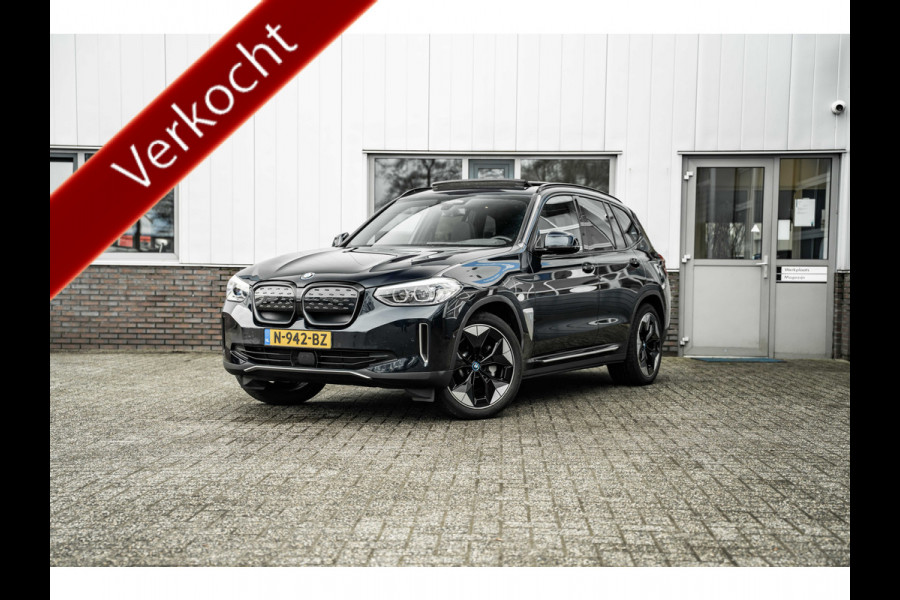 BMW iX3 Executive 80 kWh | 3 jaar garantie op HV pakket Leder | Pano | AppleCarplay | Camera