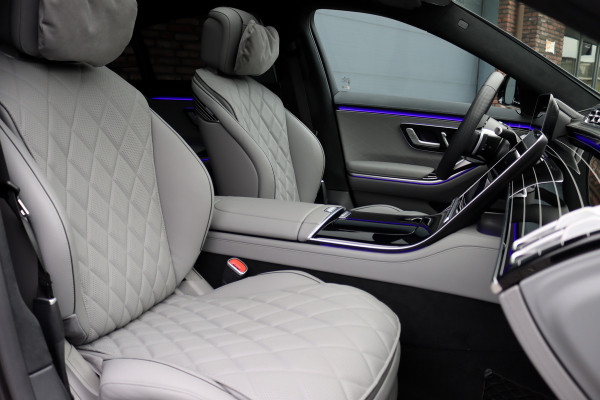 Mercedes-Benz S-Klasse 450 e Lang AMG Line | Achterasbesturing | Luchtvering | Chauffeurspakket | Distronic+ | Burmester | Nekverwarming | Stoelventilatie | Massage | MBUX Tablet | 3D-Display | HUD |