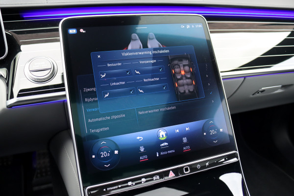Mercedes-Benz S-Klasse 450 e Lang AMG Line | Achterasbesturing | Luchtvering | Chauffeurspakket | Distronic+ | Burmester | Nekverwarming | Stoelventilatie | Massage | MBUX Tablet | 3D-Display | HUD |