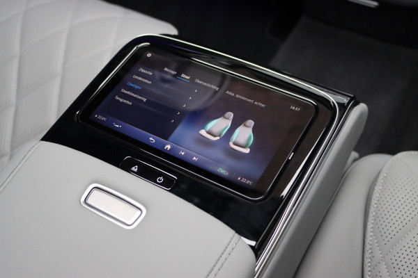 Mercedes-Benz S-Klasse 450 e Lang AMG Line | Achterasbesturing | Luchtvering | Chauffeurspakket | Distronic+ | Burmester | Nekverwarming | Stoelventilatie | Massage | MBUX Tablet | 3D-Display | HUD |