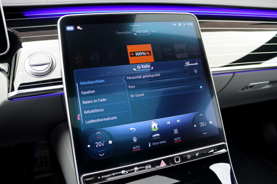 Mercedes-Benz S-Klasse 450 e Lang AMG Line | Achterasbesturing | Luchtvering | Chauffeurspakket | Distronic+ | Burmester | Nekverwarming | Stoelventilatie | Massage | MBUX Tablet | 3D-Display | HUD |