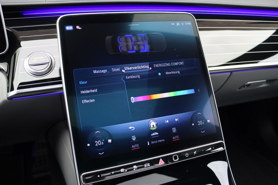 Mercedes-Benz S-Klasse 450 e Lang AMG Line | Achterasbesturing | Luchtvering | Chauffeurspakket | Distronic+ | Burmester | Nekverwarming | Stoelventilatie | Massage | MBUX Tablet | 3D-Display | HUD |