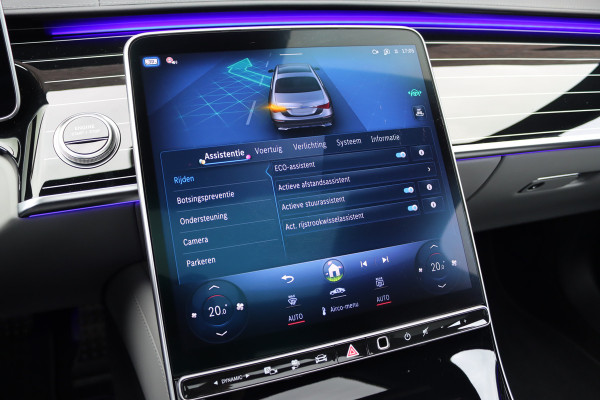 Mercedes-Benz S-Klasse 450 e Lang AMG Line | Achterasbesturing | Luchtvering | Chauffeurspakket | Distronic+ | Burmester | Nekverwarming | Stoelventilatie | Massage | MBUX Tablet | 3D-Display | HUD |