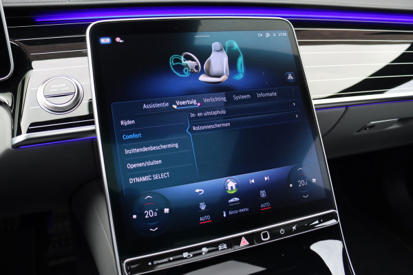 Mercedes-Benz S-Klasse 450 e Lang AMG Line | Achterasbesturing | Luchtvering | Chauffeurspakket | Distronic+ | Burmester | Nekverwarming | Stoelventilatie | Massage | MBUX Tablet | 3D-Display | HUD |