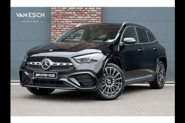 Mercedes-Benz GLA 250 e AMG Line | Distronic+ | Panoramadak | Memory | Verwarmd Stuurwiel | HUD | Keyless Go | Surround Camera | Multibeam LED | Augmented Reality |