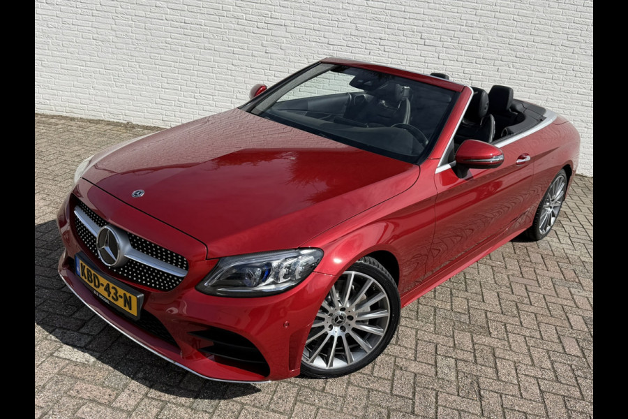 Mercedes-Benz C-Klasse Cabrio 300 Premium AMG Facelift Cabrio Camera Stoelverwarming/ventilatie Clima Carplay Full Led
