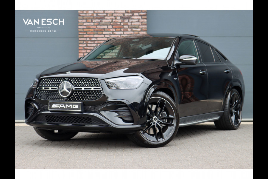 Mercedes-Benz GLE Coupé 400 e 4MATIC AMG Line Premium+ | Luchtvering | Distronic | Burmester | Soft-Close | HUD | Verwarmd Stuurwiel | Massage | Vlakkenverwarming | Nappa Leder | Surround Camera |