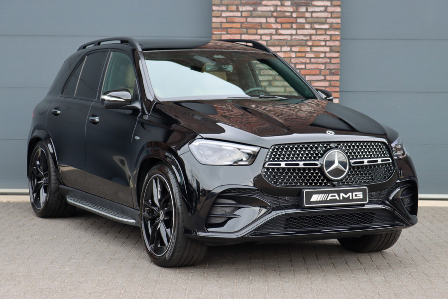 Mercedes-Benz GLE 400 e 4MATIC AMG Line Premium+ | Luchtvering | Distronic | Panoramadak | Trekhaak | Massage | Stoelventilatie | HUD | Surround Camera | Burmester | Vlakkenverwarming |