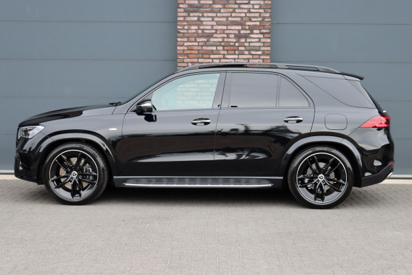 Mercedes-Benz GLE 400 e 4MATIC AMG Line Premium+ | Luchtvering | Distronic | Panoramadak | Trekhaak | Massage | Stoelventilatie | HUD | Surround Camera | Burmester | Vlakkenverwarming |