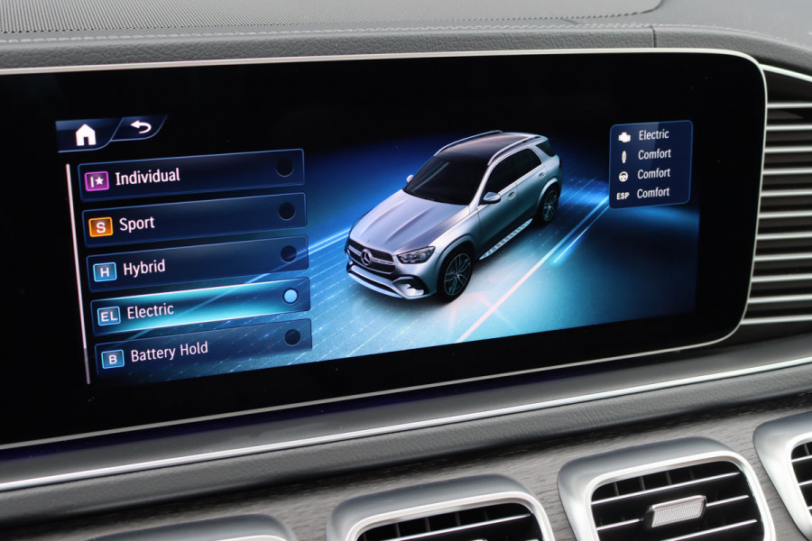 Mercedes-Benz GLE 400 e 4MATIC AMG Line Premium+ | Luchtvering | Distronic | Panoramadak | Trekhaak | Massage | Stoelventilatie | HUD | Surround Camera | Burmester | Vlakkenverwarming |