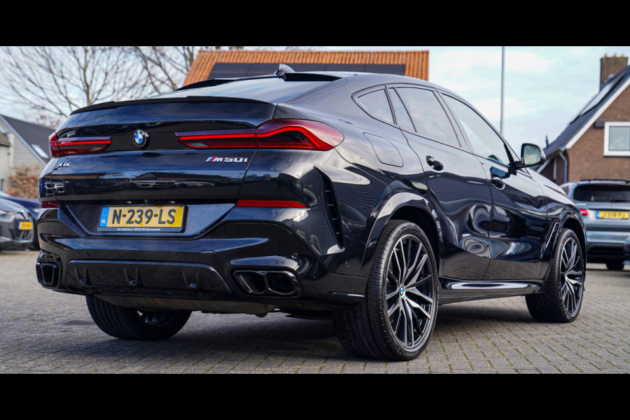 BMW X6 M50i High Executive | Harman/Kardon | Head Up Display | 360 | Stuurwielverwarming | Stoelverkoeling