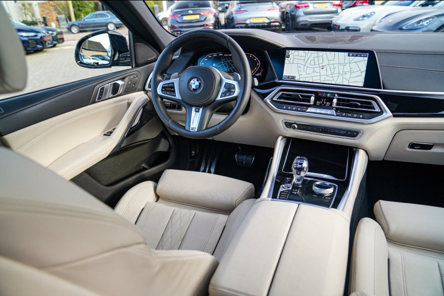 BMW X6 M50i High Executive | Harman/Kardon | Head Up Display | 360 | Stuurwielverwarming | Stoelverkoeling