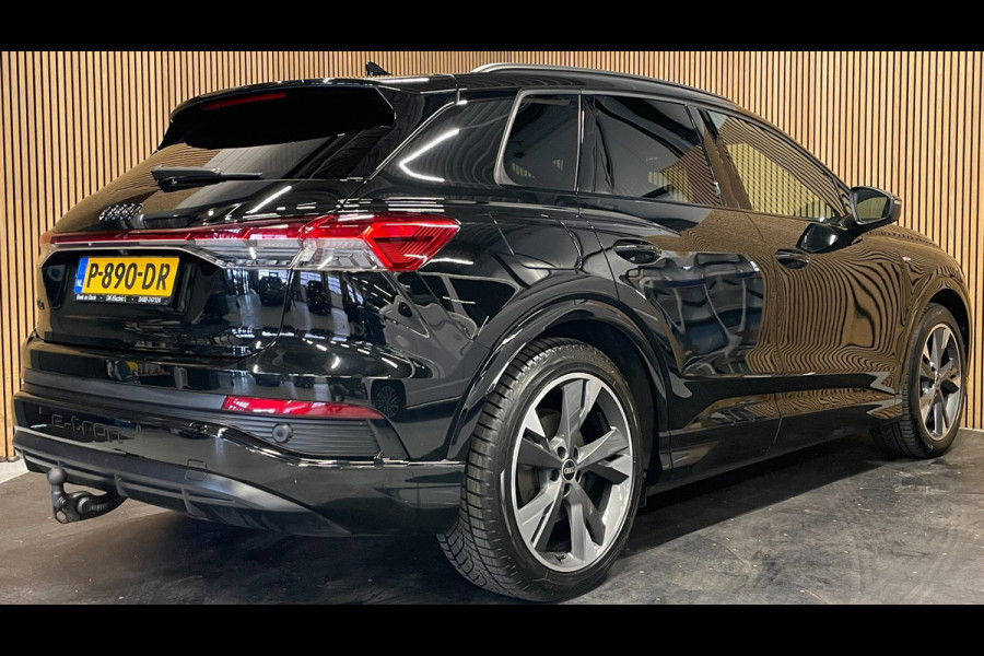 Audi Q4 e-tron 40 S-Line Competition 77 kWh|93%SOH|BLACK|TREKH|ACC|HUD|SONOS|CARPLAY|CAMERA|STOELVERW.|ORG. NL|NAP|1 EIG|IN. BTW