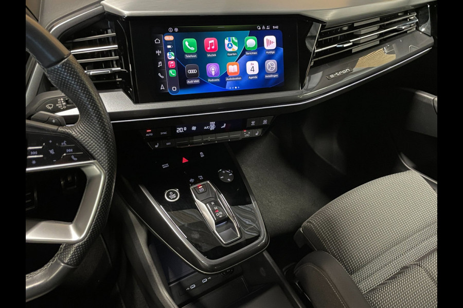 Audi Q4 e-tron 40 S-Line Competition 77 kWh|93%SOH|BLACK|TREKH|ACC|HUD|SONOS|CARPLAY|CAMERA|STOELVERW.|ORG. NL|NAP|1 EIG|IN. BTW