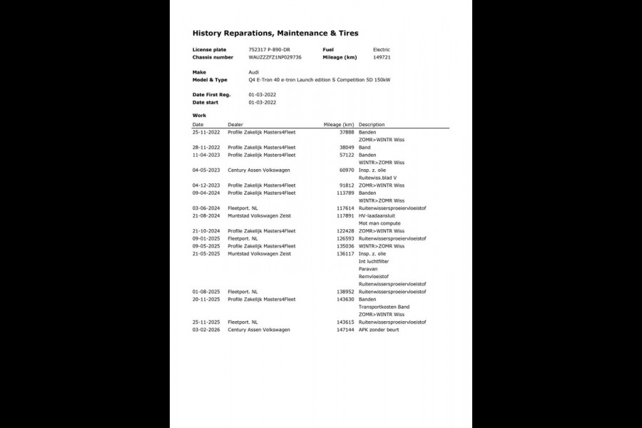 Audi Q4 e-tron 40 S-Line Competition 77 kWh|93%SOH|BLACK|TREKH|ACC|HUD|SONOS|CARPLAY|CAMERA|STOELVERW.|ORG. NL|NAP|1 EIG|IN. BTW