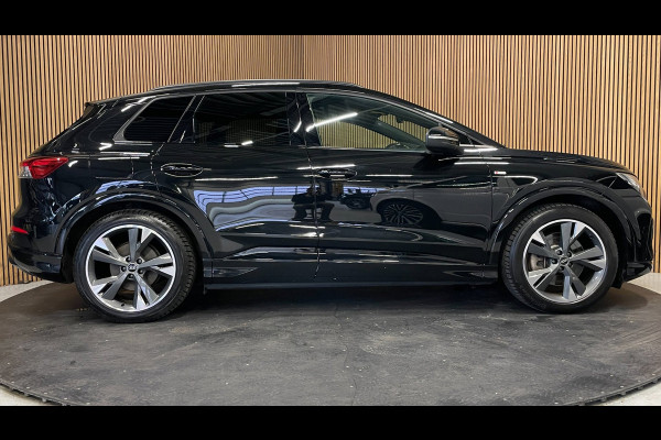 Audi Q4 e-tron 40 S-Line Competition 77 kWh|93%SOH|BLACK|TREKH|ACC|HUD|SONOS|CARPLAY|CAMERA|STOELVERW.|ORG. NL|NAP|1 EIG|IN. BTW