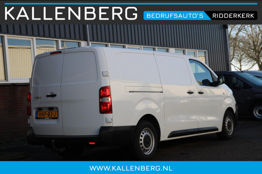 Peugeot Expert 2.0 BlueHDI 120PK L3H1 / Trekhaak / Laadruimte inrichting / Cruise / 3 zits