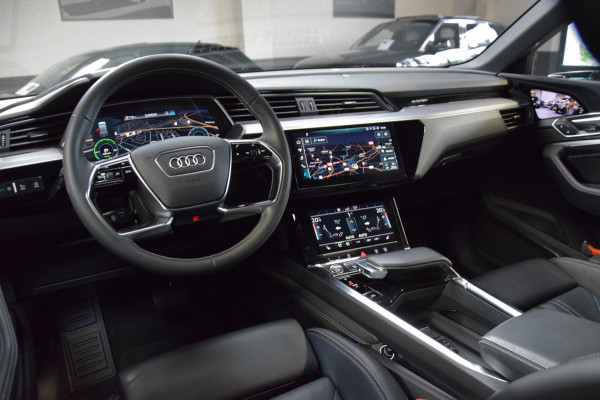 Audi e-tron E-tron 55 Quattro Advanced 95 *2xS-Line* kWh|Navi|Virt.Mirror|Panoramadak|Leder|Org.NL