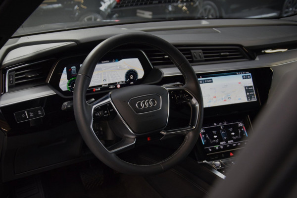 Audi e-tron E-tron 55 Quattro Advanced 95 *2xS-Line* kWh|Navi|Virt.Mirror|Panoramadak|Leder|Org.NL