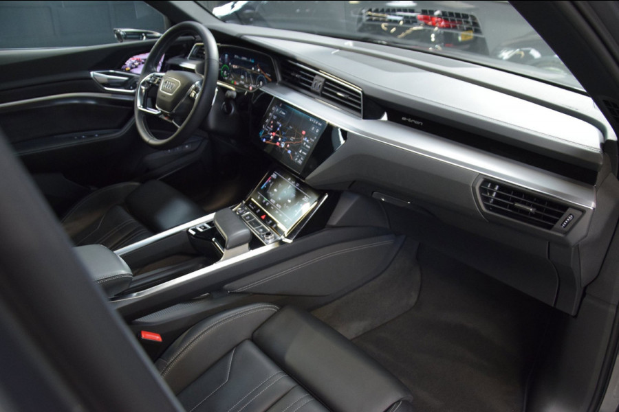 Audi e-tron E-tron 55 Quattro Advanced 95 *2xS-Line* kWh|Navi|Virt.Mirror|Panoramadak|Leder|Org.NL