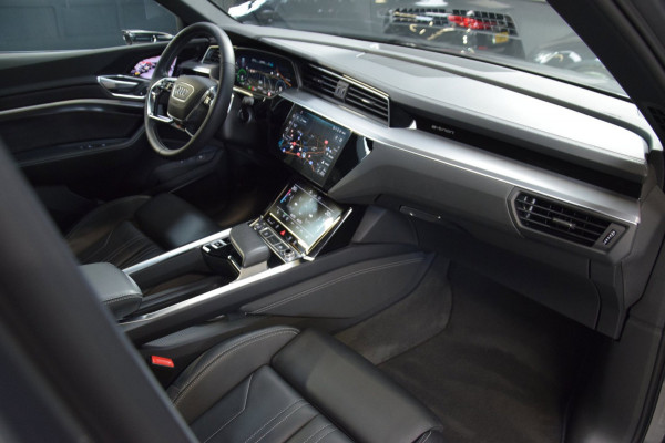 Audi e-tron E-tron 55 Quattro Advanced 95 *2xS-Line* kWh|Navi|Virt.Mirror|Panoramadak|Leder|Org.NL