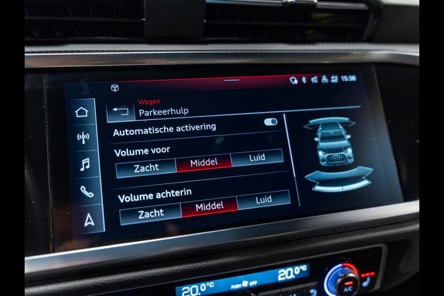 Audi Q3 45 TFSI e S-Line, Matrix Led, Apple Carplay, Virtual Cockpit, Plug in, Cam, ACC, Clima, Blind Spot, Voll Onderhoud