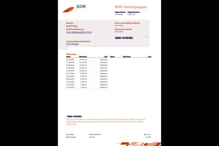 Volkswagen Golf 1.0 TSI Life Business / 19' /sfeer / Led /Cruise