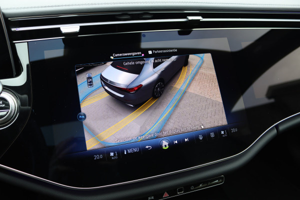 Mercedes-Benz E-Klasse 220 d AMG Line Premium+ | Hyperscreen | Luchtvering | Achterasbesturing | Distronic | Soft-Close | Burmester | Panoramadak | Surround Camera | HUD | Verwarmd Stuurwiel | 3D-Display |