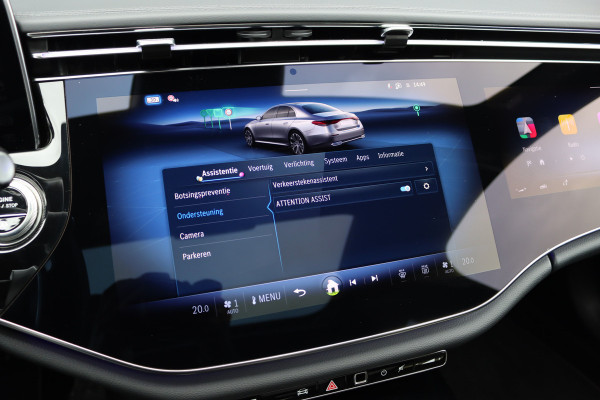Mercedes-Benz E-Klasse 220 d AMG Line Premium+ | Hyperscreen | Luchtvering | Achterasbesturing | Distronic | Soft-Close | Burmester | Panoramadak | Surround Camera | HUD | Verwarmd Stuurwiel | 3D-Display |