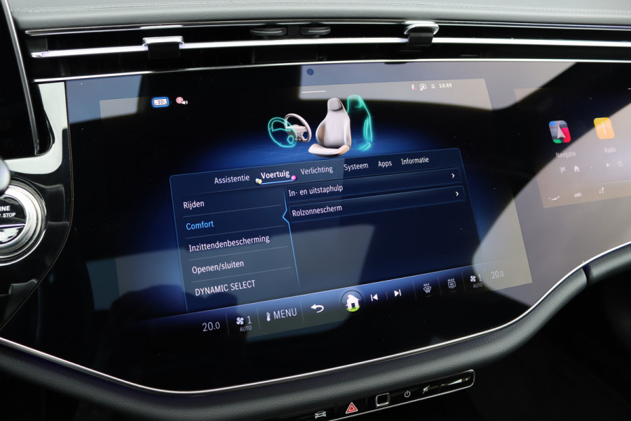 Mercedes-Benz E-Klasse 220 d AMG Line Premium+ | Hyperscreen | Luchtvering | Achterasbesturing | Distronic | Soft-Close | Burmester | Panoramadak | Surround Camera | HUD | Verwarmd Stuurwiel | 3D-Display |