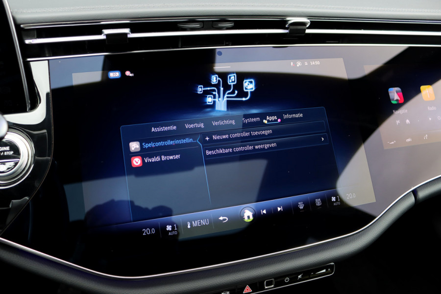 Mercedes-Benz E-Klasse 220 d AMG Line Premium+ | Hyperscreen | Luchtvering | Achterasbesturing | Distronic | Soft-Close | Burmester | Panoramadak | Surround Camera | HUD | Verwarmd Stuurwiel | 3D-Display |