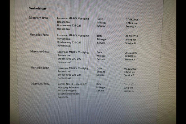 Mercedes-Benz B-Klasse 200 Business Solution / Widescreen / Camera