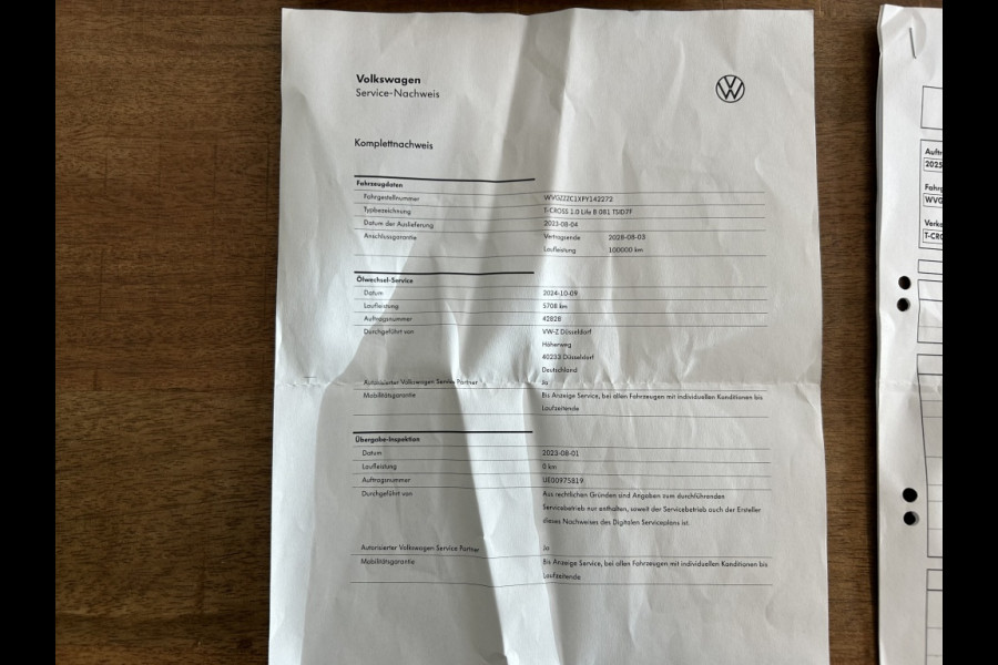 Volkswagen T-Cross 1.0 TSI 110pk Automaat Navi, Carplay, Dodehoekdetctie, Stoelverw