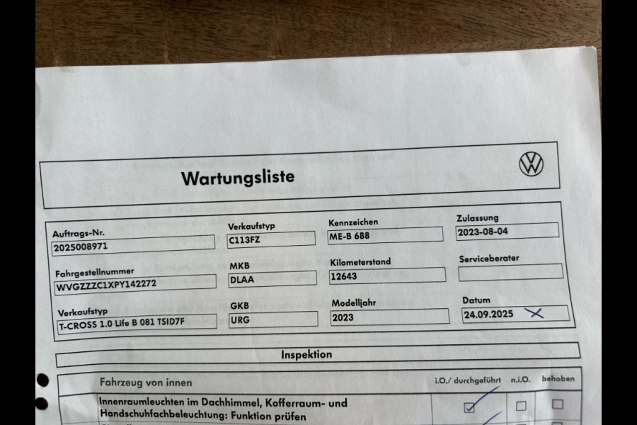 Volkswagen T-Cross 1.0 TSI 110pk Automaat Navi, Carplay, Dodehoekdetctie, Stoelverw