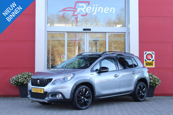 Peugeot 2008 1.2 130PK GT-LINE | PANORAMA DAK | GRIP CONTROL | CRUISE CONTROL | DAB+ RADIO | APPLE CARPLAY/ANDROID AUTO | NAVIGATIE | ACHTERUITRIJ CAMERA | 17" LICHTMETALEN VELGEN "BLACK" | CLIMATE CONTROL | PARKEERSENSOREN VOOR + ACHTER | GETINTE ACHTERRUITEN | ZWARTE DAK RELING |