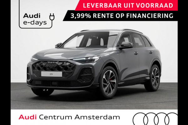 Audi Q5 S edition Competition e-hybrid 367 pk | B&O sound system | Glazen panoramadak | MMI Bijrijdersdisplay | Trekhaak elektrisch wegklapbaar |