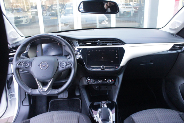 Opel CORSA-E GS Line 50 kWh | 3-FASE LADER | SNEL LAADFUNCTIE | APPLE CARPLAY/ANDROID AUTO | LED KOPLAMPEN | WINTER PAKKET: STOEL VERWARMING/STUUR VERWARMING | ZWART DAK | CLIMATE CONTROL | CRUISE CONTROL | DAB+ RADIO | ACHTERUITRIJ CAMERA |
