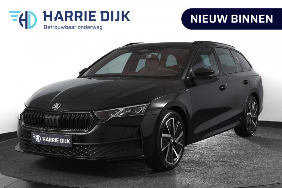 Škoda Octavia Combi 1.5 TSI MHEV 150 PK Sportline Tour | Elek. Trekhaak | Matrix Led | Adapt. Cruise | Winterpakket | 13 inch Navi | Camera | NAV + App. Connect | ECC | Elek. Klep | LM 18" | 1414