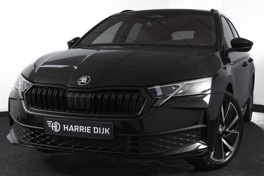 Škoda Octavia Combi 1.5 TSI MHEV 150 PK Sportline Tour | Elek. Trekhaak | Matrix Led | Adapt. Cruise | Winterpakket | 13 inch Navi | Camera | NAV + App. Connect | ECC | Elek. Klep | LM 18" | 1414